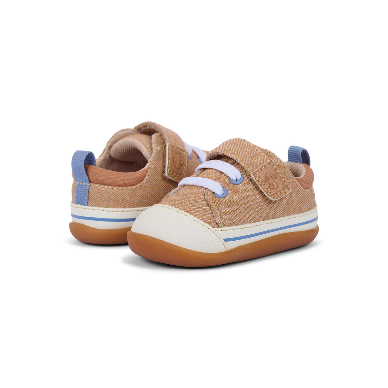 Stevie Mini (First Walker) Khaki | See Kai Run