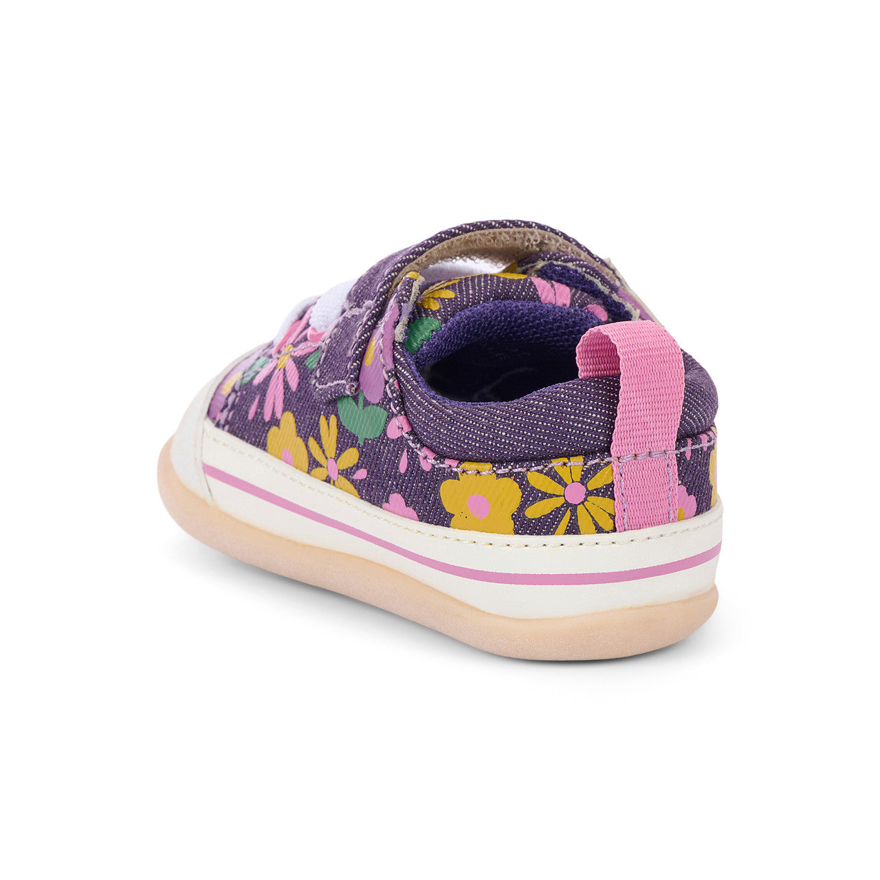 Stevie Mini Purple Floral | See Kai Run