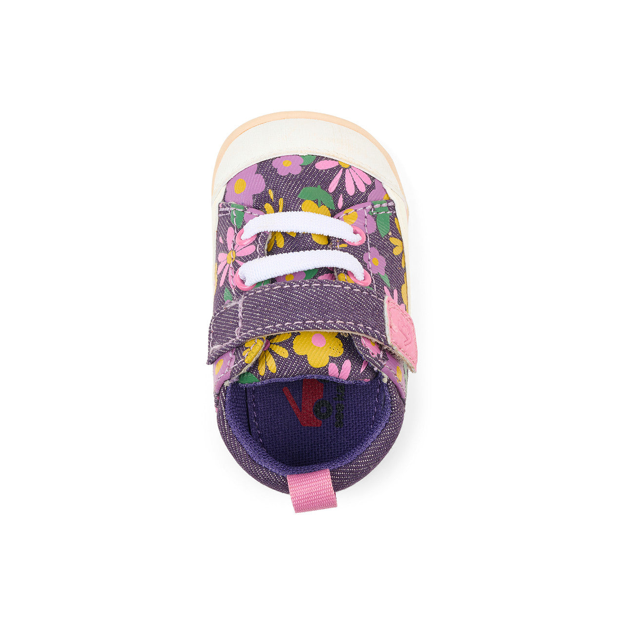 Stevie Mini Purple Floral | See Kai Run