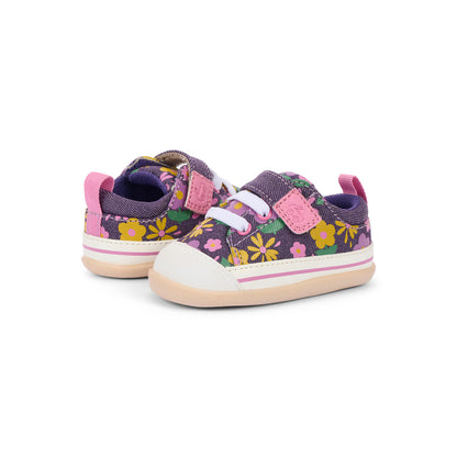 Stevie Mini Purple Floral | See Kai Run