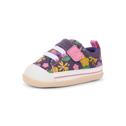 Stevie Mini Purple Floral | See Kai Run