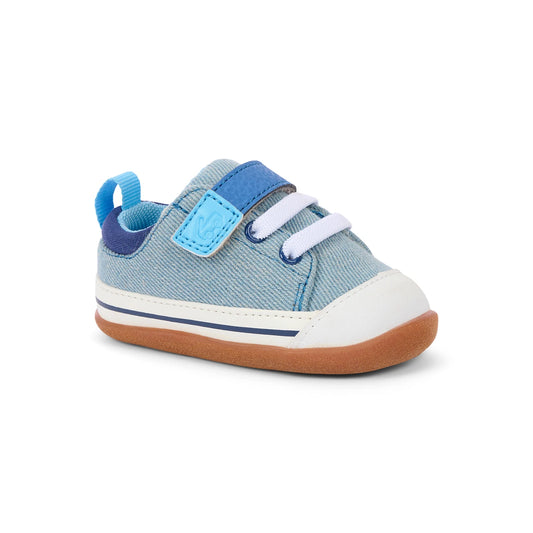 Stevie Mini Washed Denim | See Kai Run