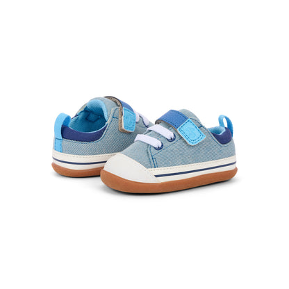 Stevie Mini Washed Denim | See Kai Run