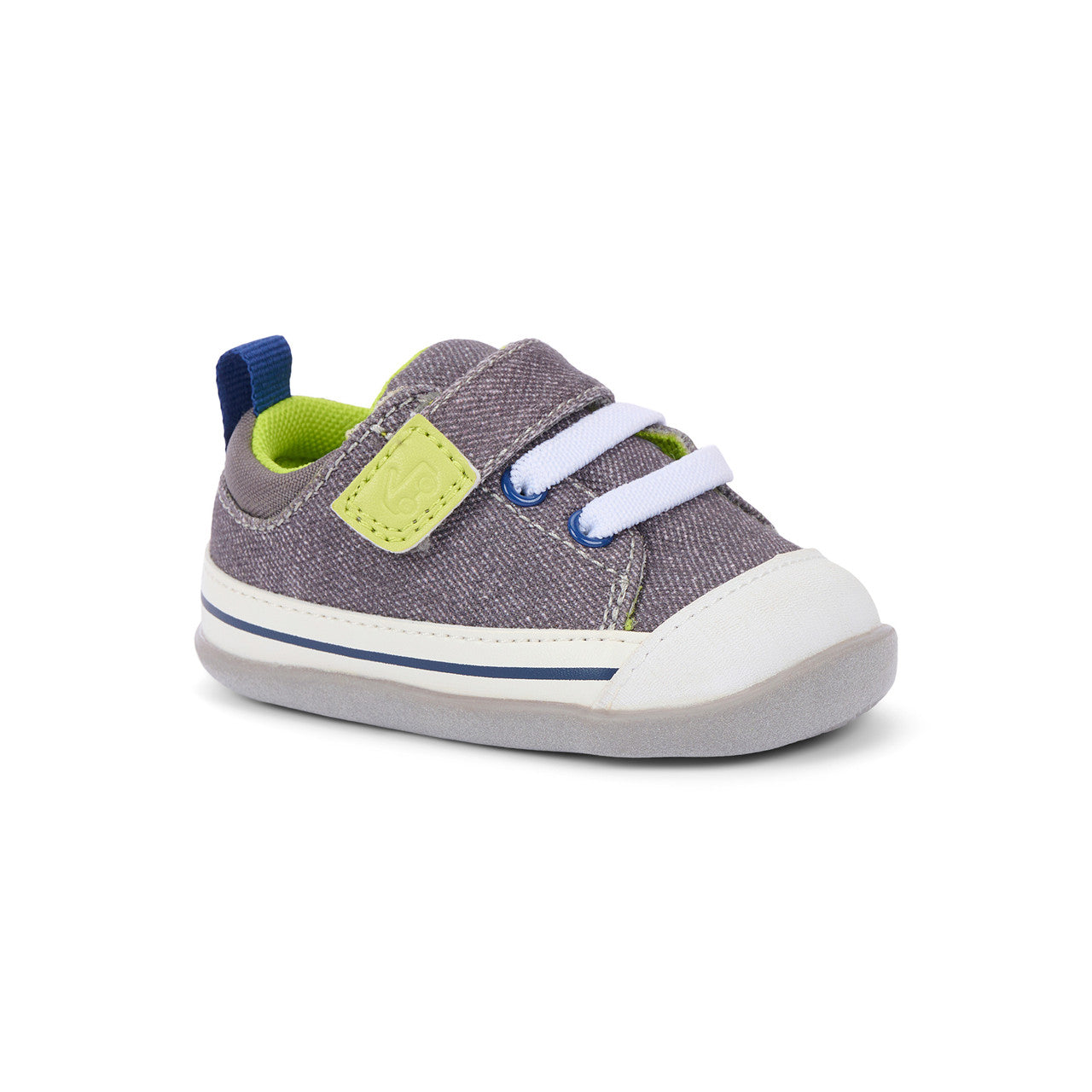 Stevie Mini Gray/Lime | See Kai Run