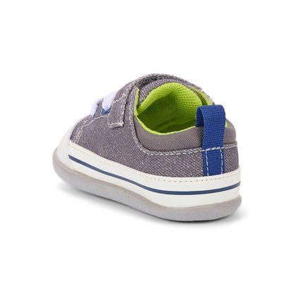 Stevie Mini Gray/Lime | See Kai Run