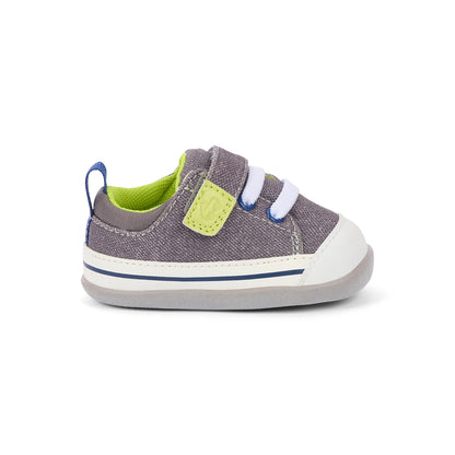 Stevie Mini Gray/Lime | See Kai Run