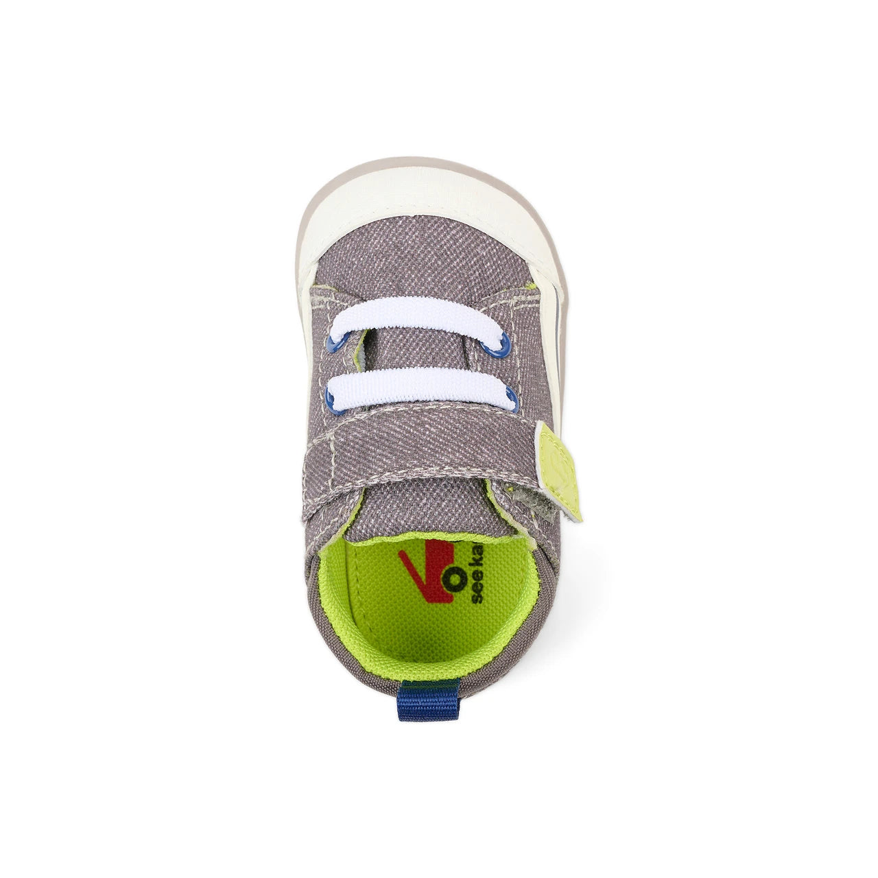 Stevie Mini Gray/Lime | See Kai Run