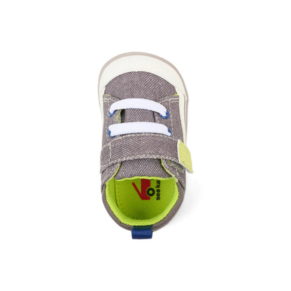 Stevie Mini Gray/Lime | See Kai Run