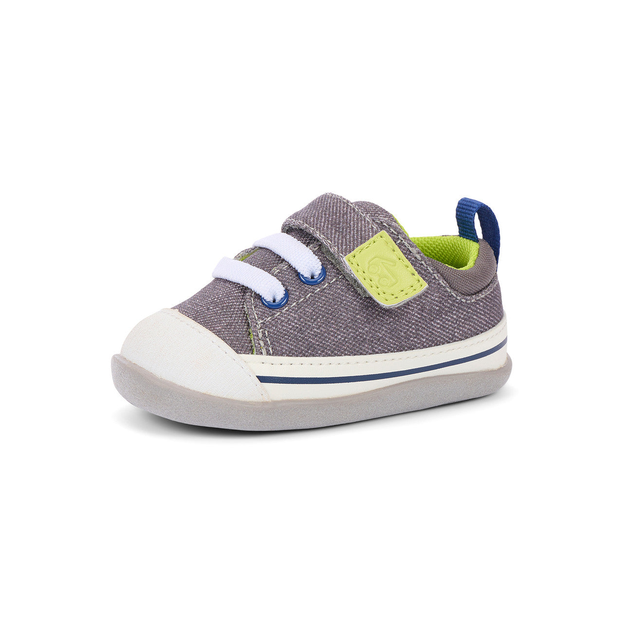Stevie Mini Gray/Lime | See Kai Run