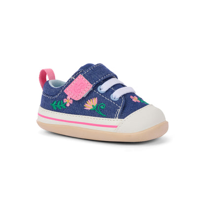 Stevie Mini Blue Denim/Garden | See Kai Run