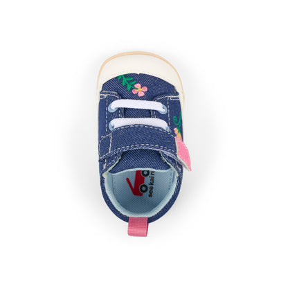 Stevie Mini Blue Denim/Garden | See Kai Run