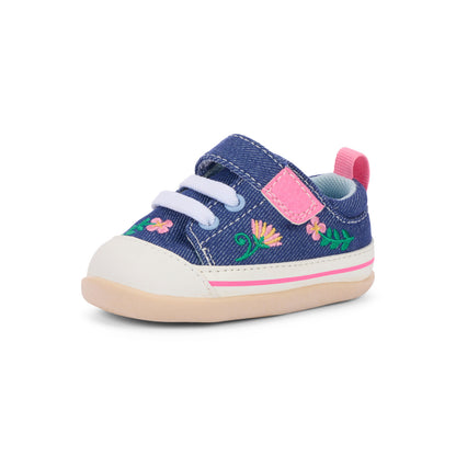Stevie Mini Blue Denim/Garden | See Kai Run