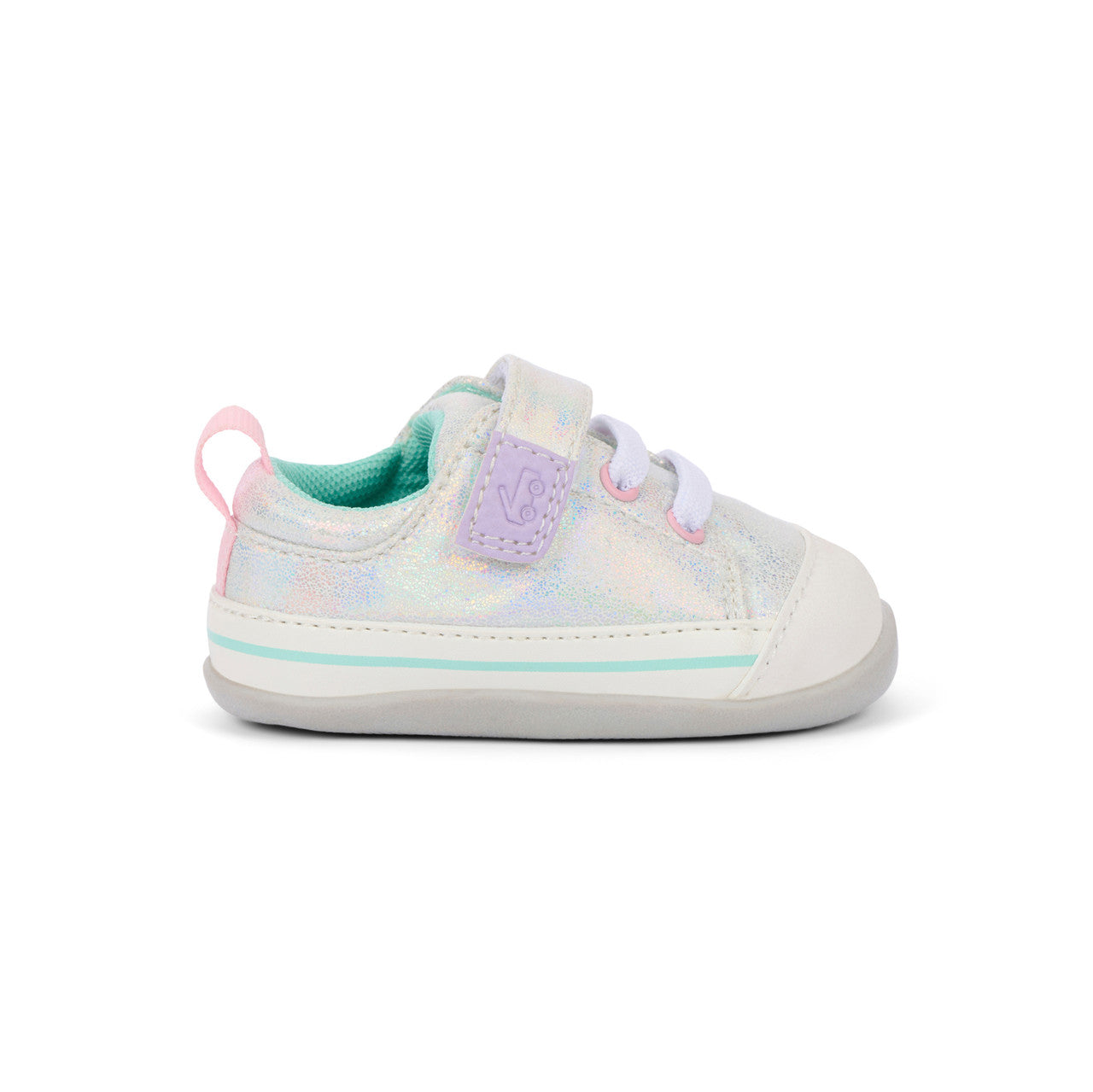 Stevie Mini Silver Metallic | See Kai Run