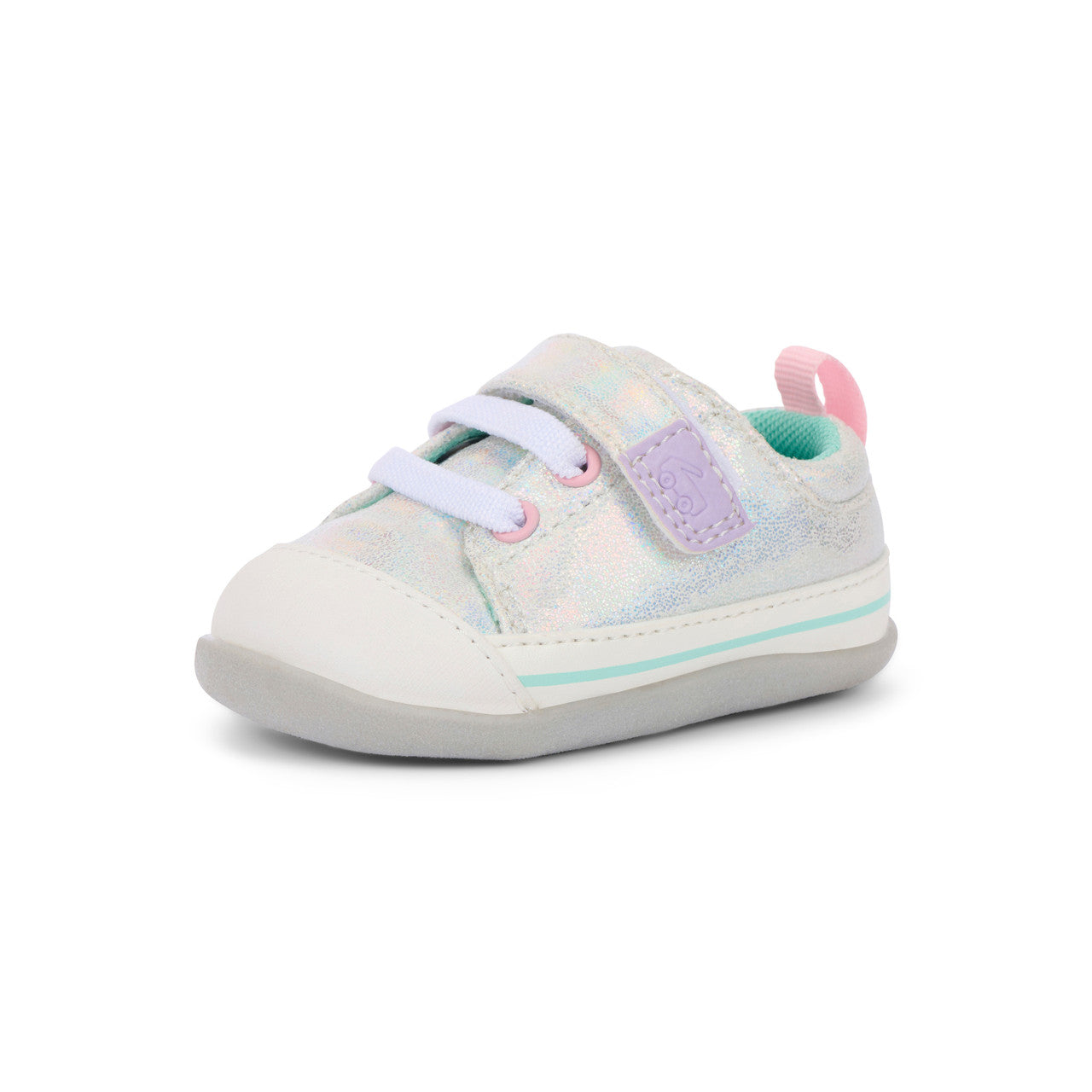Stevie Mini Silver Metallic | See Kai Run