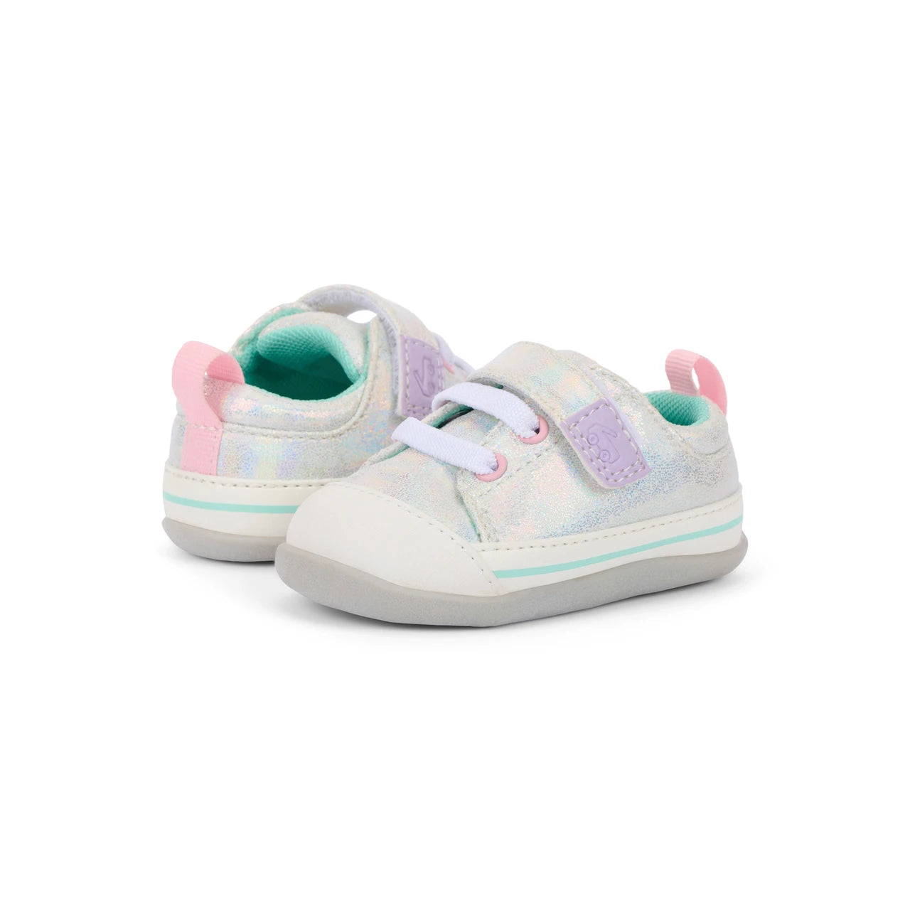 Stevie Mini Silver Metallic | See Kai Run