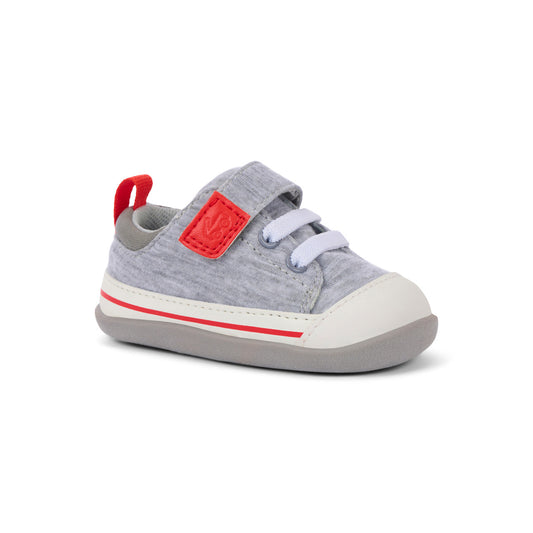 Stevie Mini Gray Jersey/Red | See Kai Run