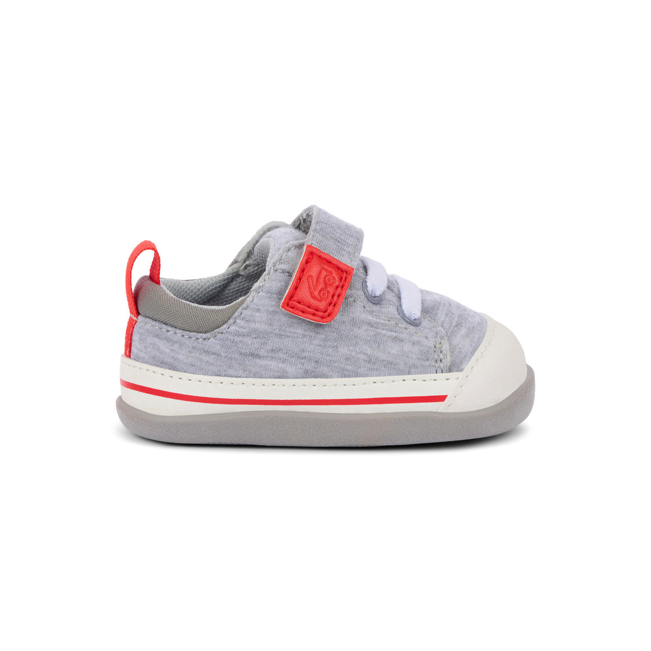 Stevie Mini Gray Jersey/Red | See Kai Run