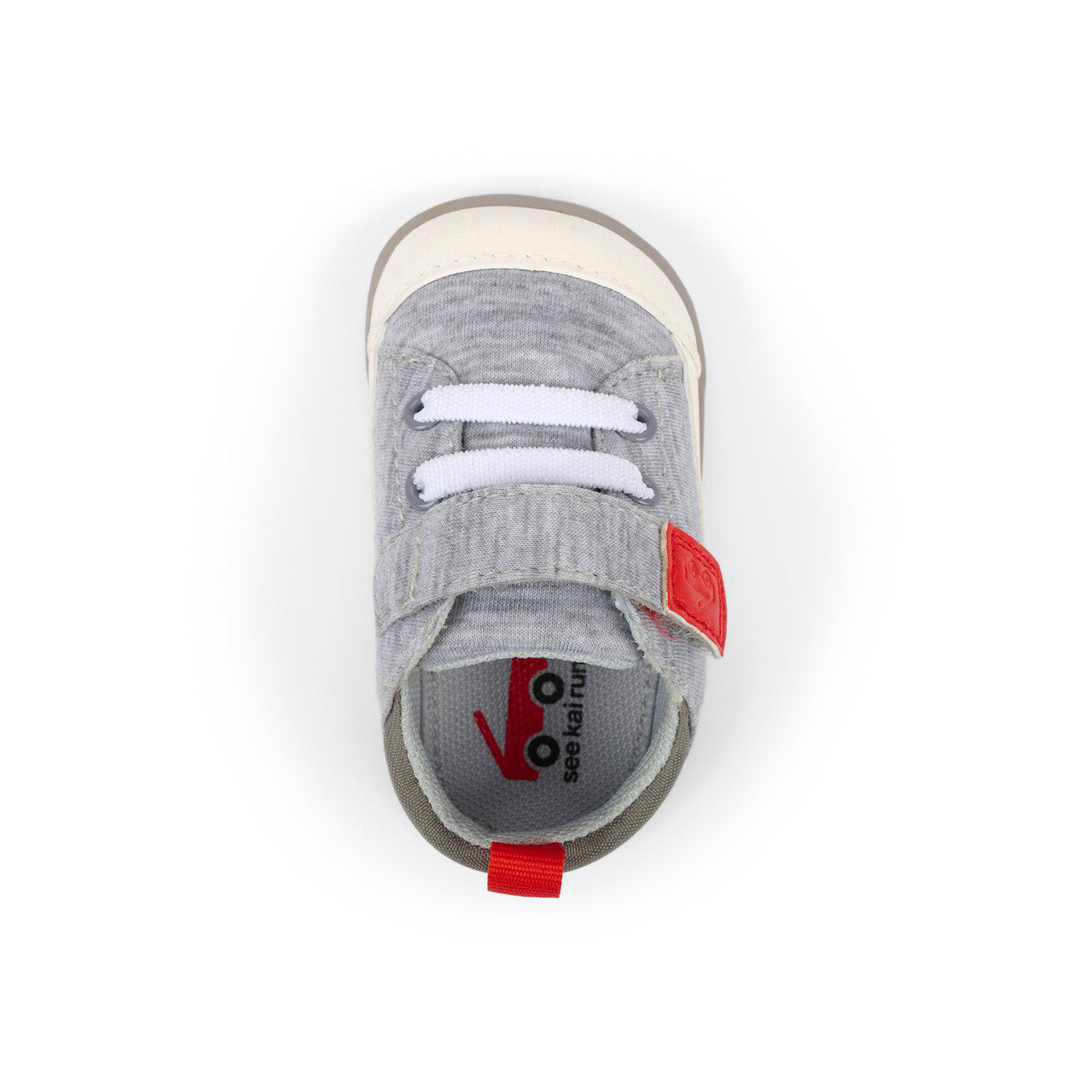 Stevie Mini Gray Jersey/Red | See Kai Run