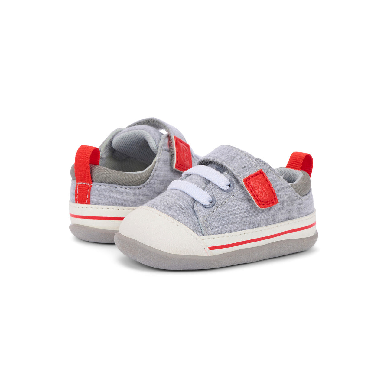 Stevie Mini Gray Jersey/Red | See Kai Run