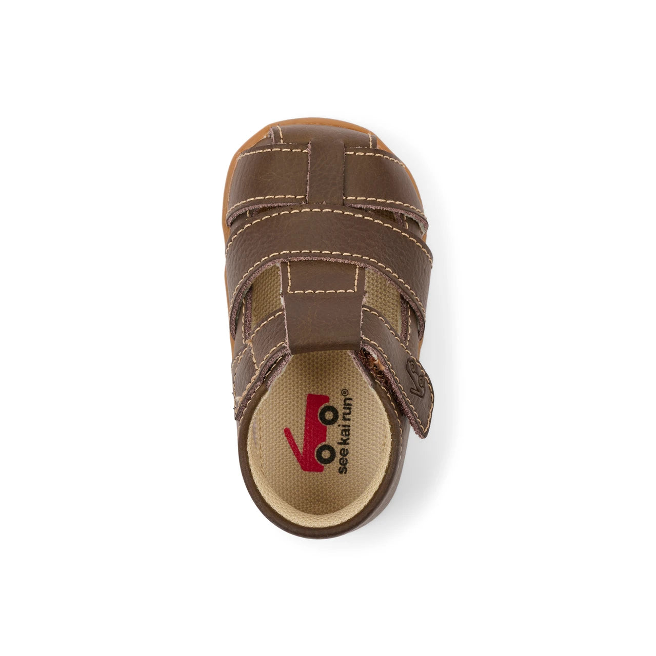 Brook (First Walker) Chocolate Brown | See Kai Run