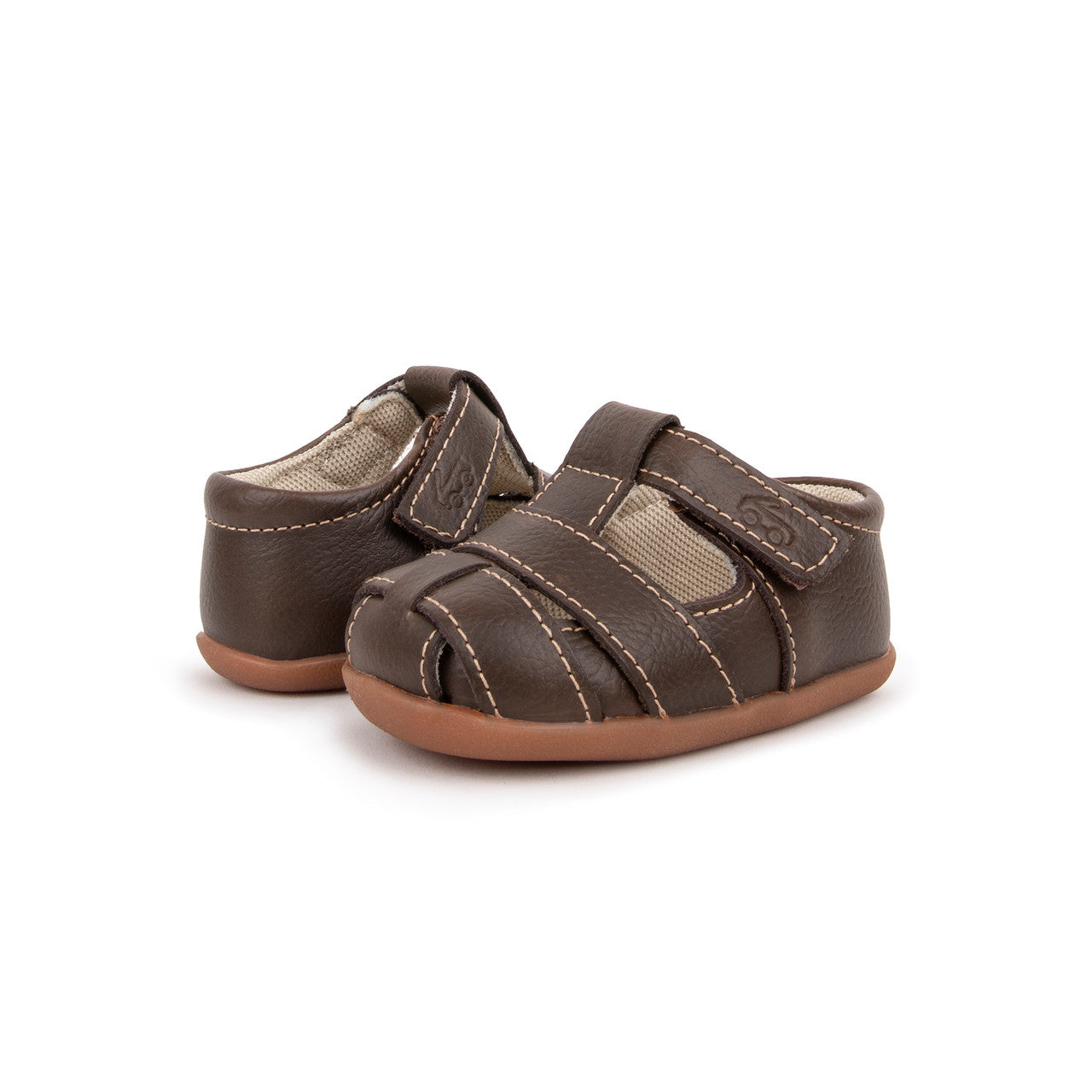 Brook (First Walker) Chocolate Brown | See Kai Run