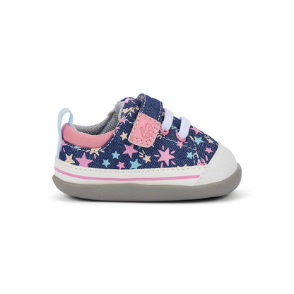 Stevie Mini Navy Denim/Stars | See Kai Run