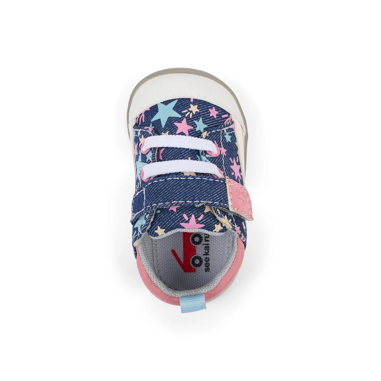 Stevie Mini Navy Denim/Stars | See Kai Run