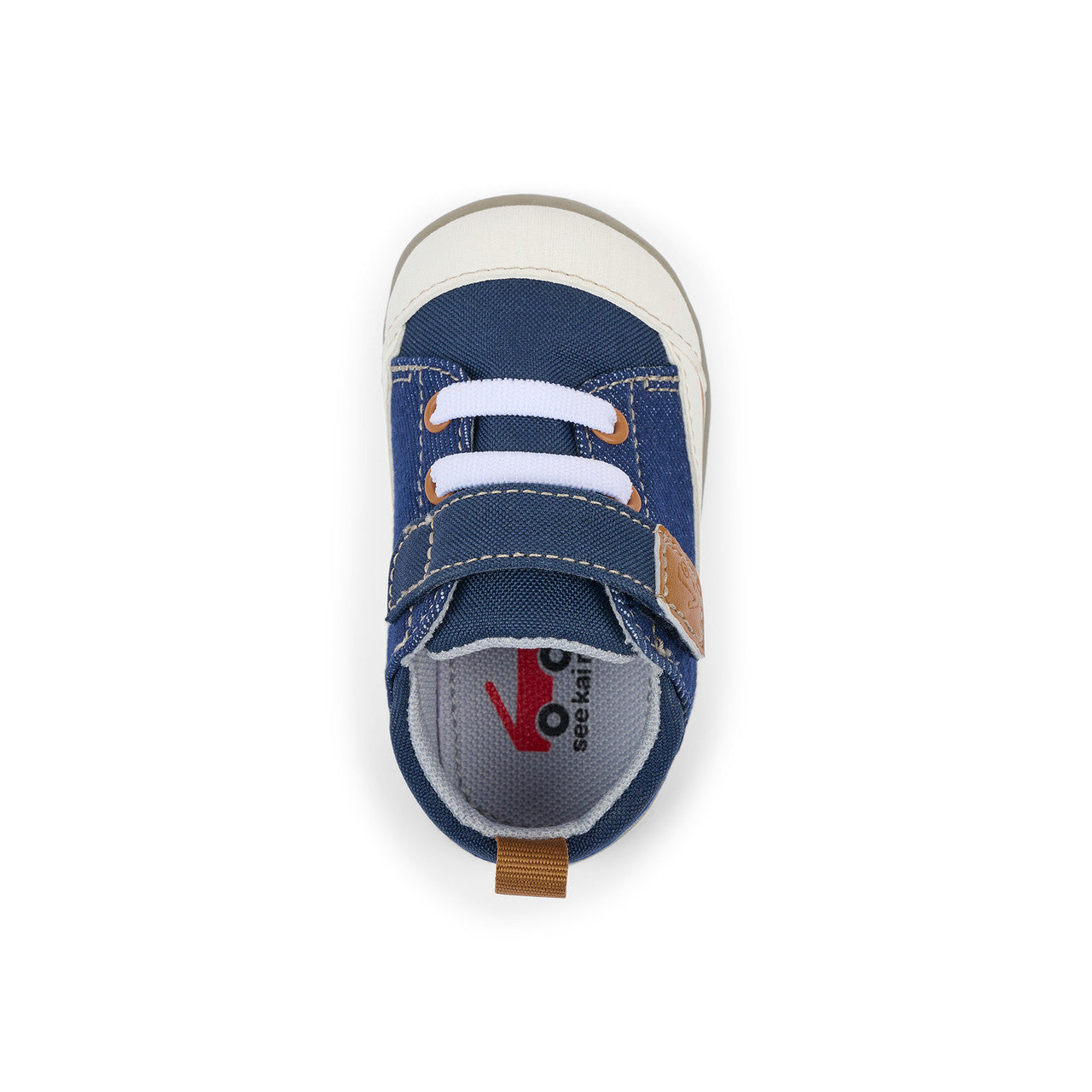 Stevie Mini (First Walker) Navy Denim | See Kai Run