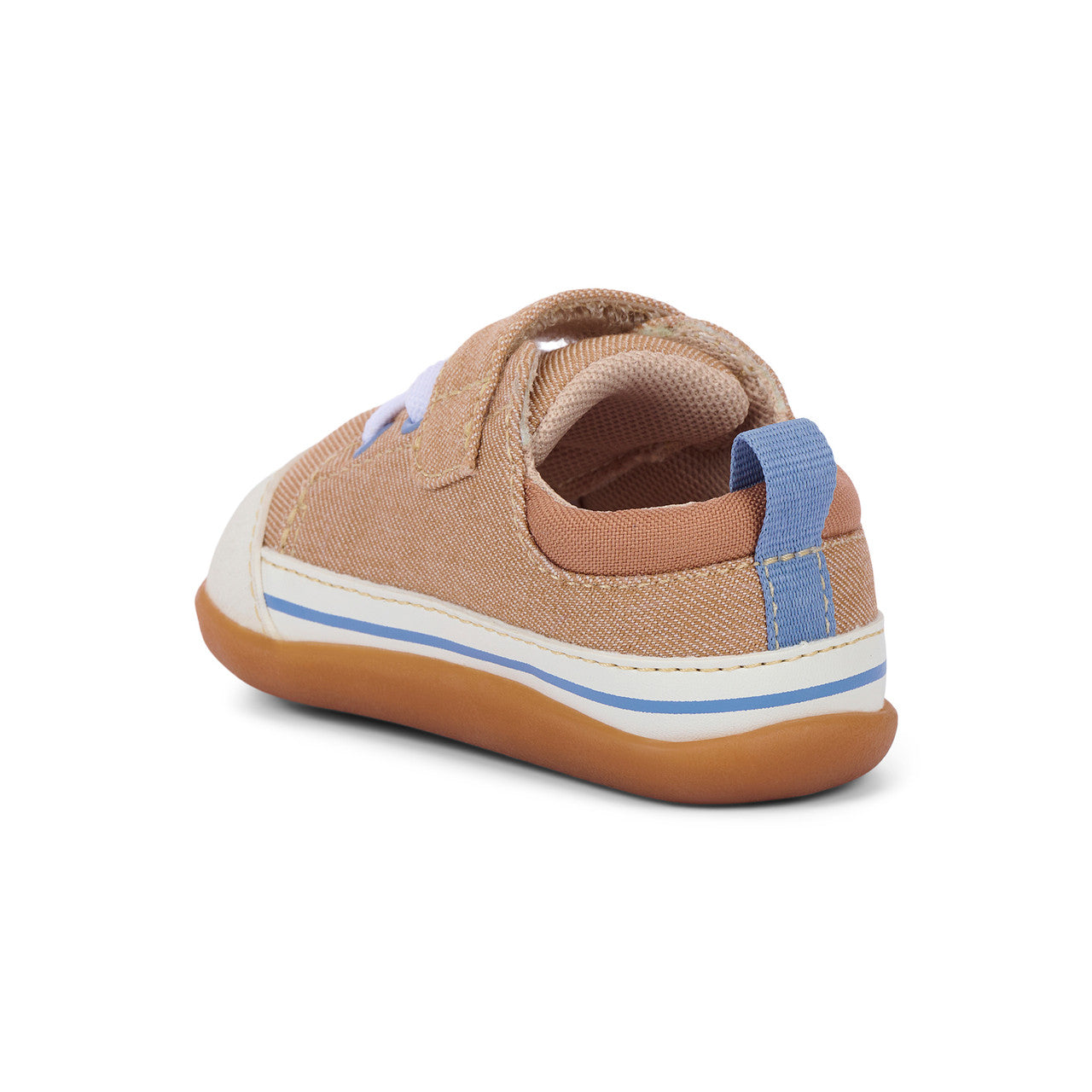 Stevie Mini (First Walker) Khaki | See Kai Run