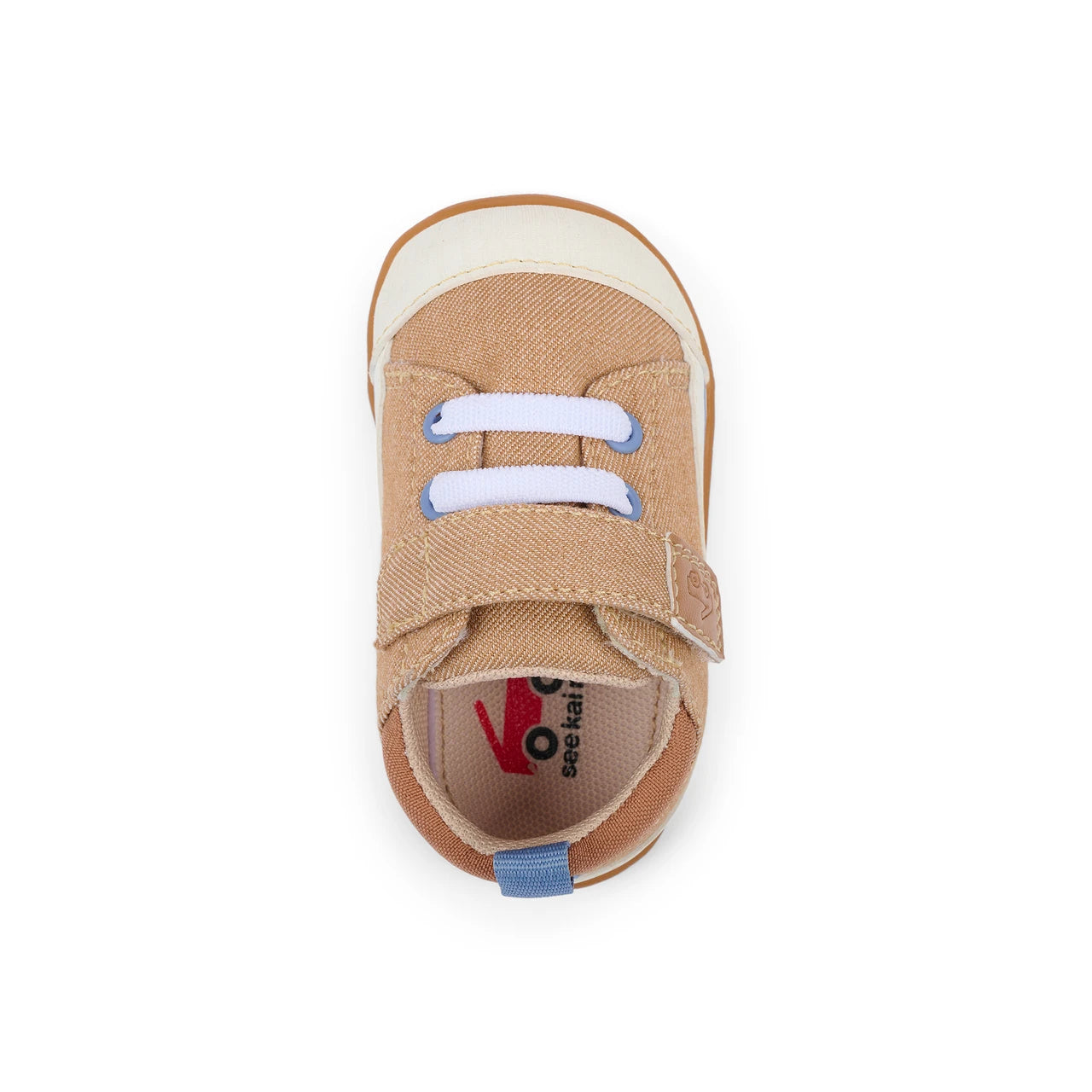 Stevie Mini (First Walker) Khaki | See Kai Run