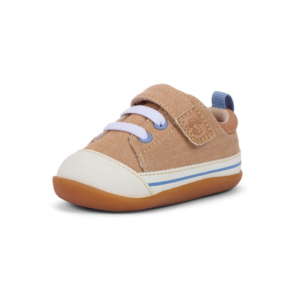 Stevie Mini (First Walker) Khaki | See Kai Run
