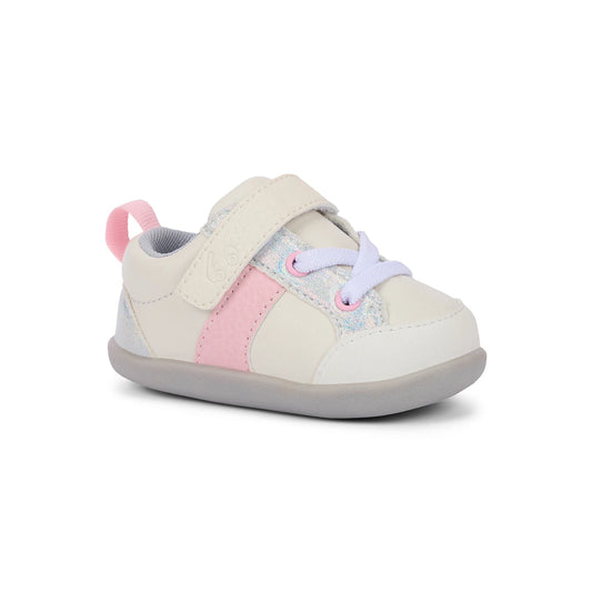 Connor Mini (First Walker) White/Pink | See Kai Run