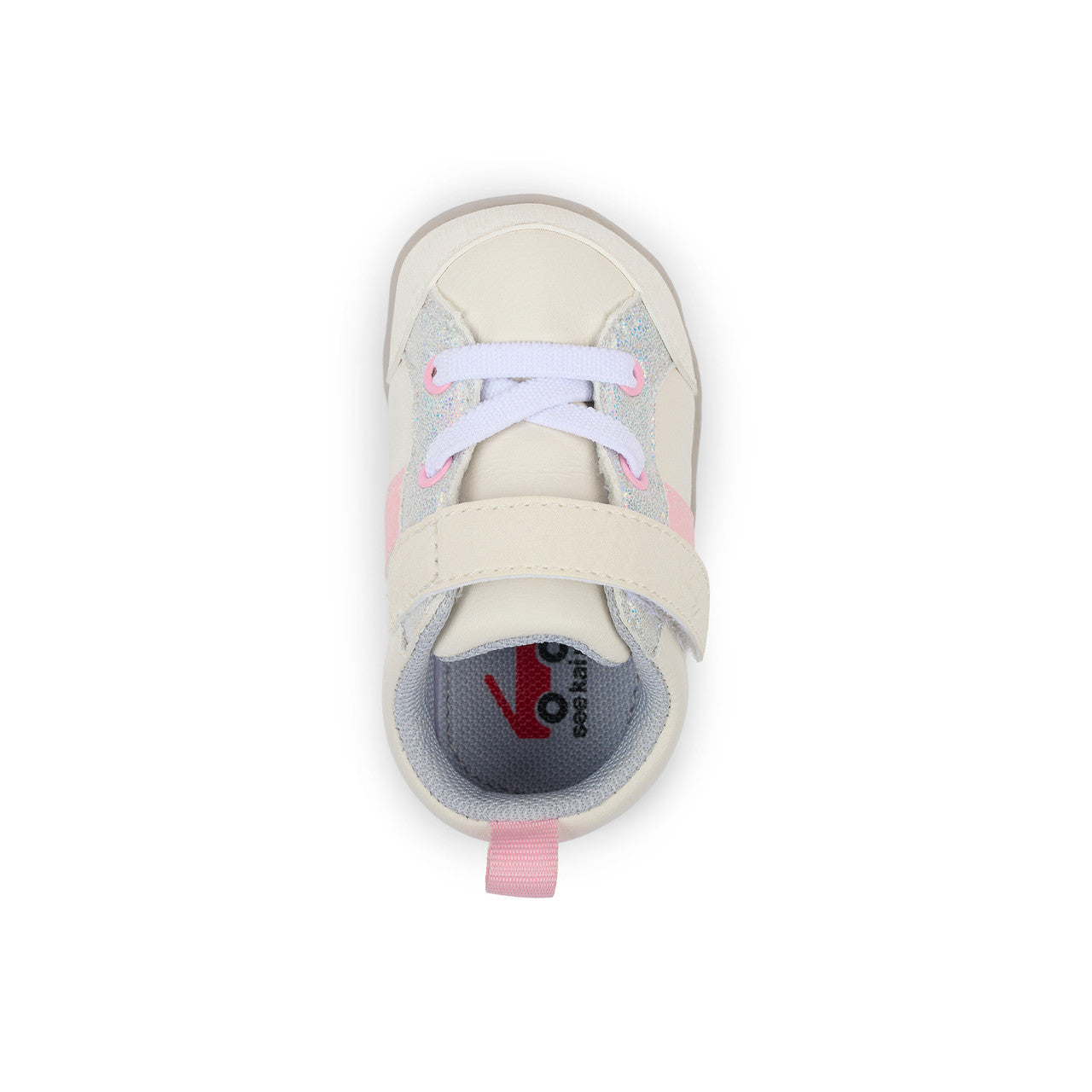 Connor Mini (First Walker) White/Pink | See Kai Run