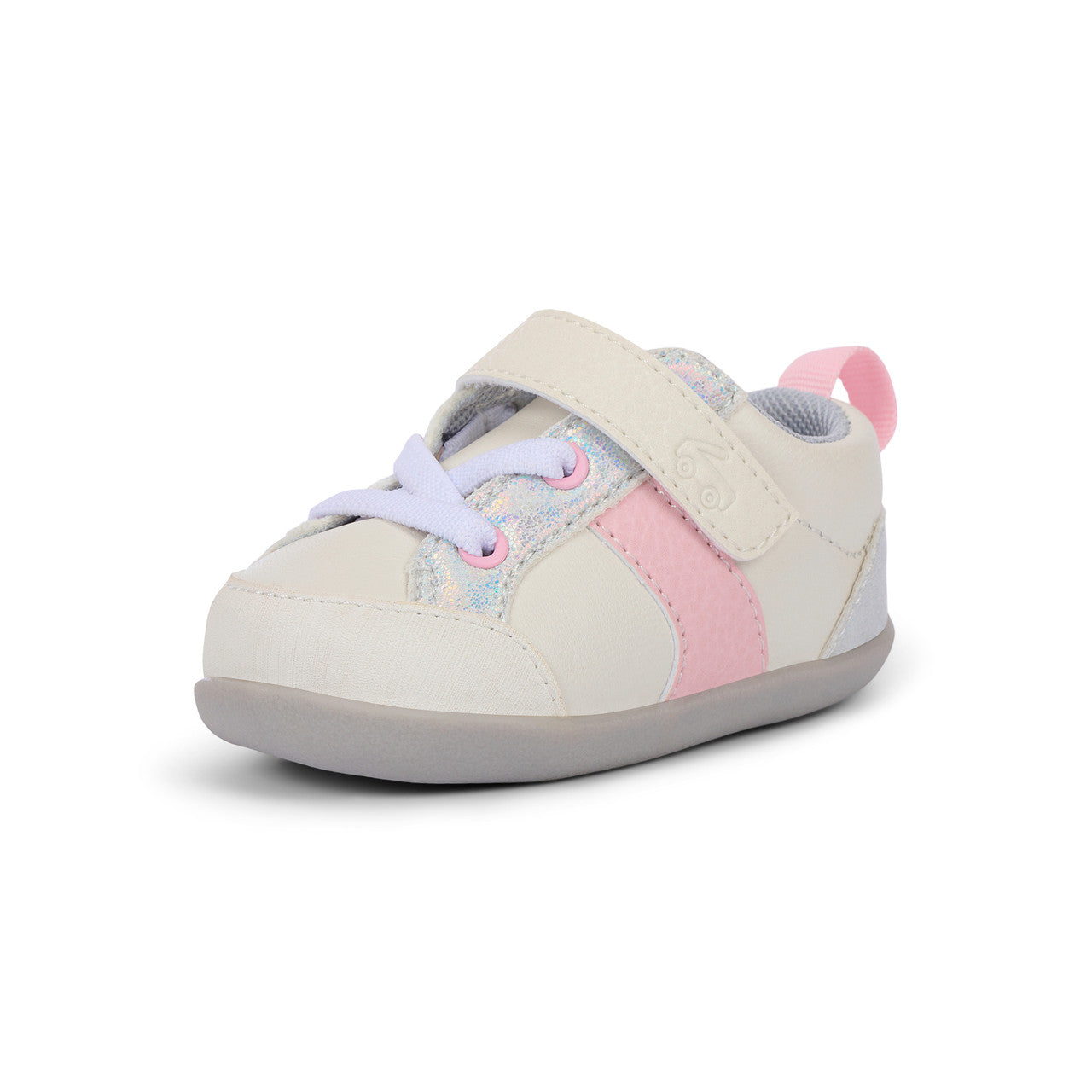 Connor Mini (First Walker) White/Pink | See Kai Run