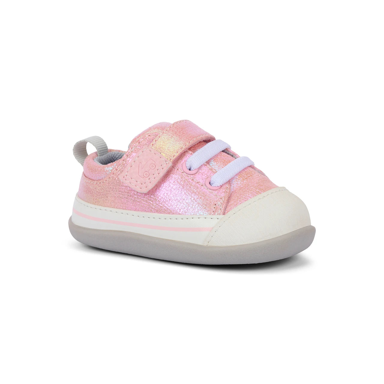 Stevie Mini (First Walker) Pink Metallic | See Kai Run