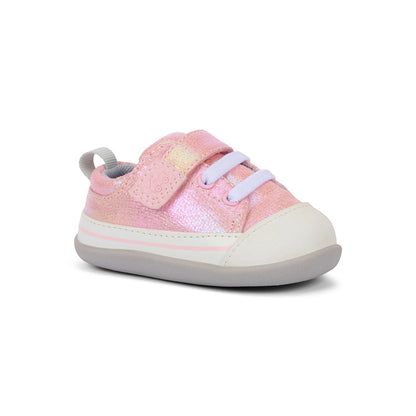 Stevie Mini (First Walker) Pink Metallic | See Kai Run