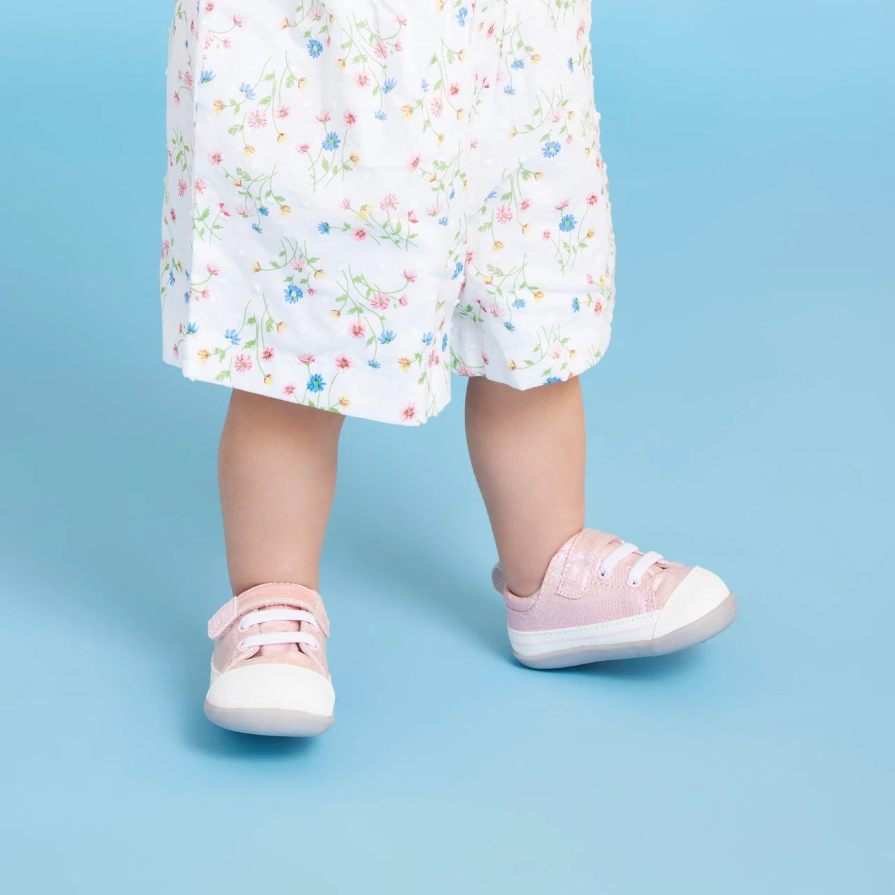 Stevie Mini (First Walker) Pink Metallic | See Kai Run