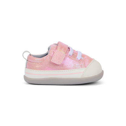 Stevie Mini (First Walker) Pink Metallic | See Kai Run