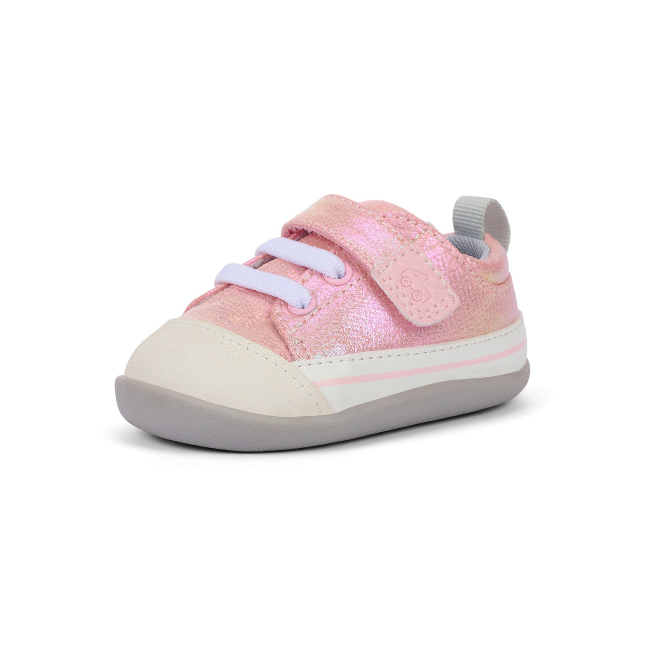 Stevie Mini (First Walker) Pink Metallic | See Kai Run