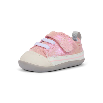 Stevie Mini (First Walker) Pink Metallic | See Kai Run