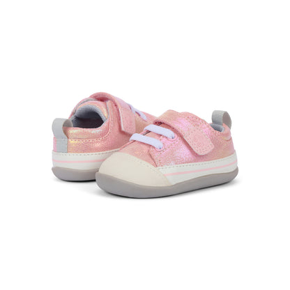 Stevie Mini (First Walker) Pink Metallic | See Kai Run
