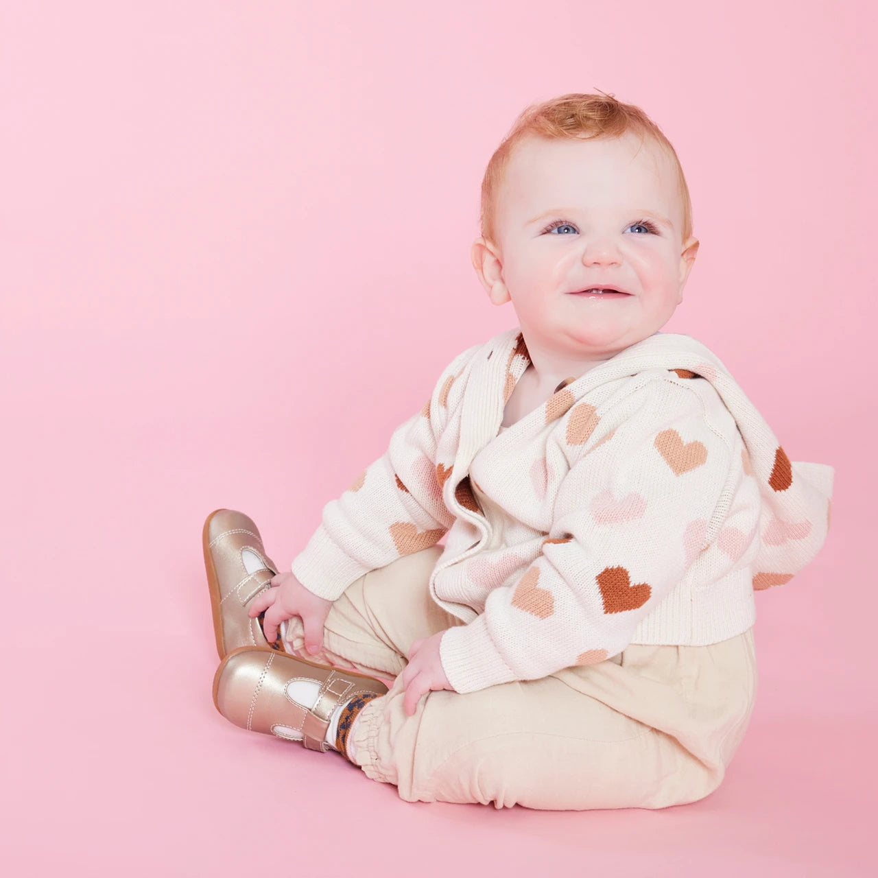 Bianca Mini (First Walker) Gold | See Kai Run