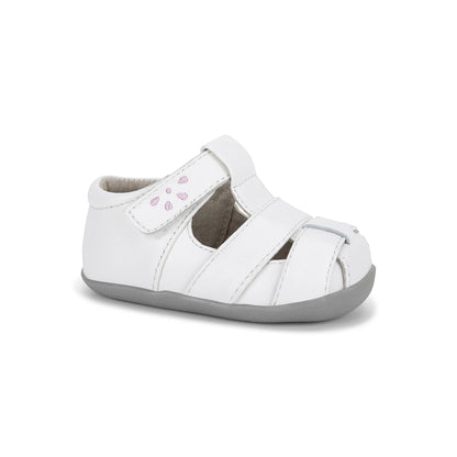 Brook (First Walker) White/Pink | See Kai Run