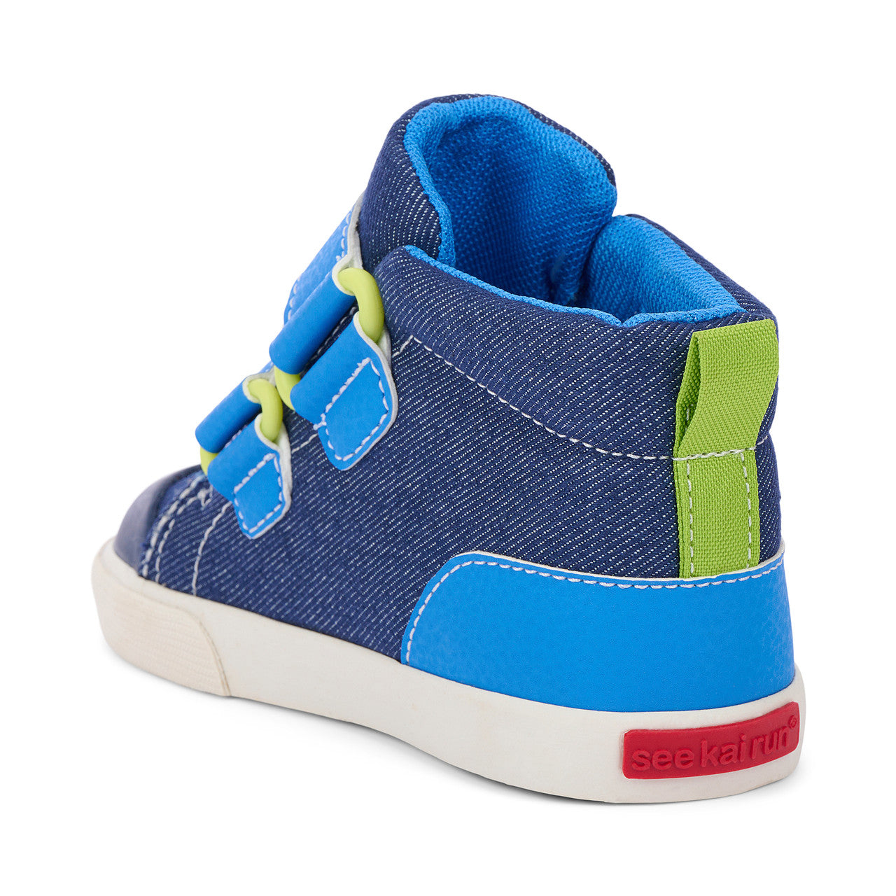 Dean Adapt Navy Denim | See Kai Run