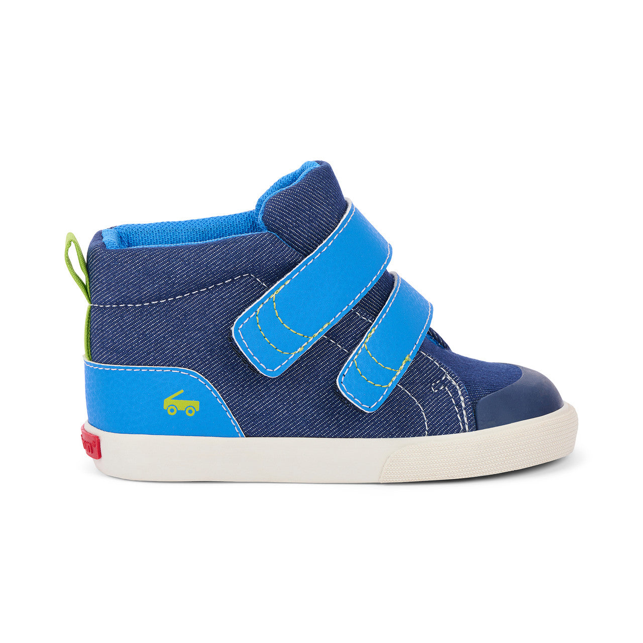 Dean Adapt Navy Denim | See Kai Run