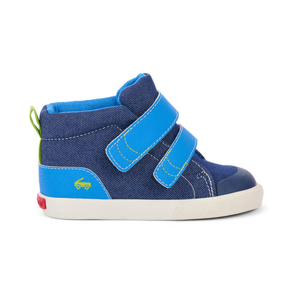 Dean Adapt Navy Denim | See Kai Run