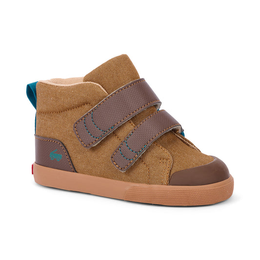 Dean Adapt Brown Denim | See Kai Run