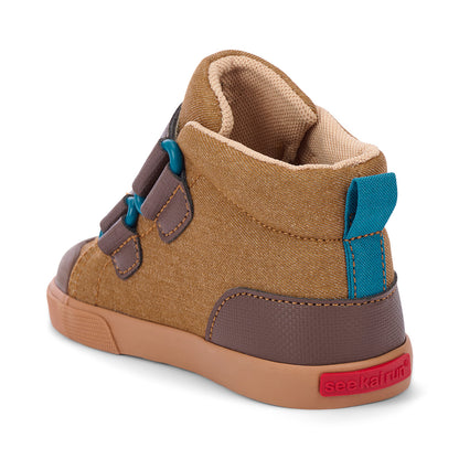 Dean Adapt Brown Denim | See Kai Run