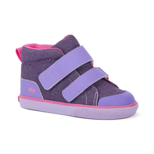 Dean Adapt Purple Denim | See Kai Run