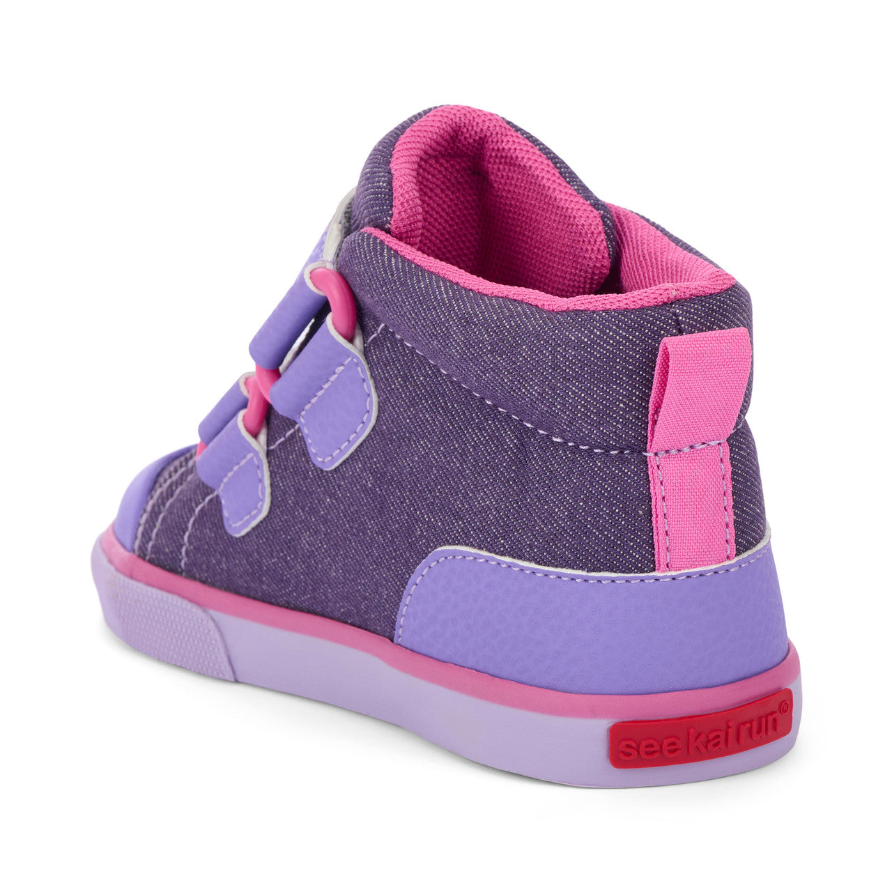 Dean Adapt Purple Denim | See Kai Run